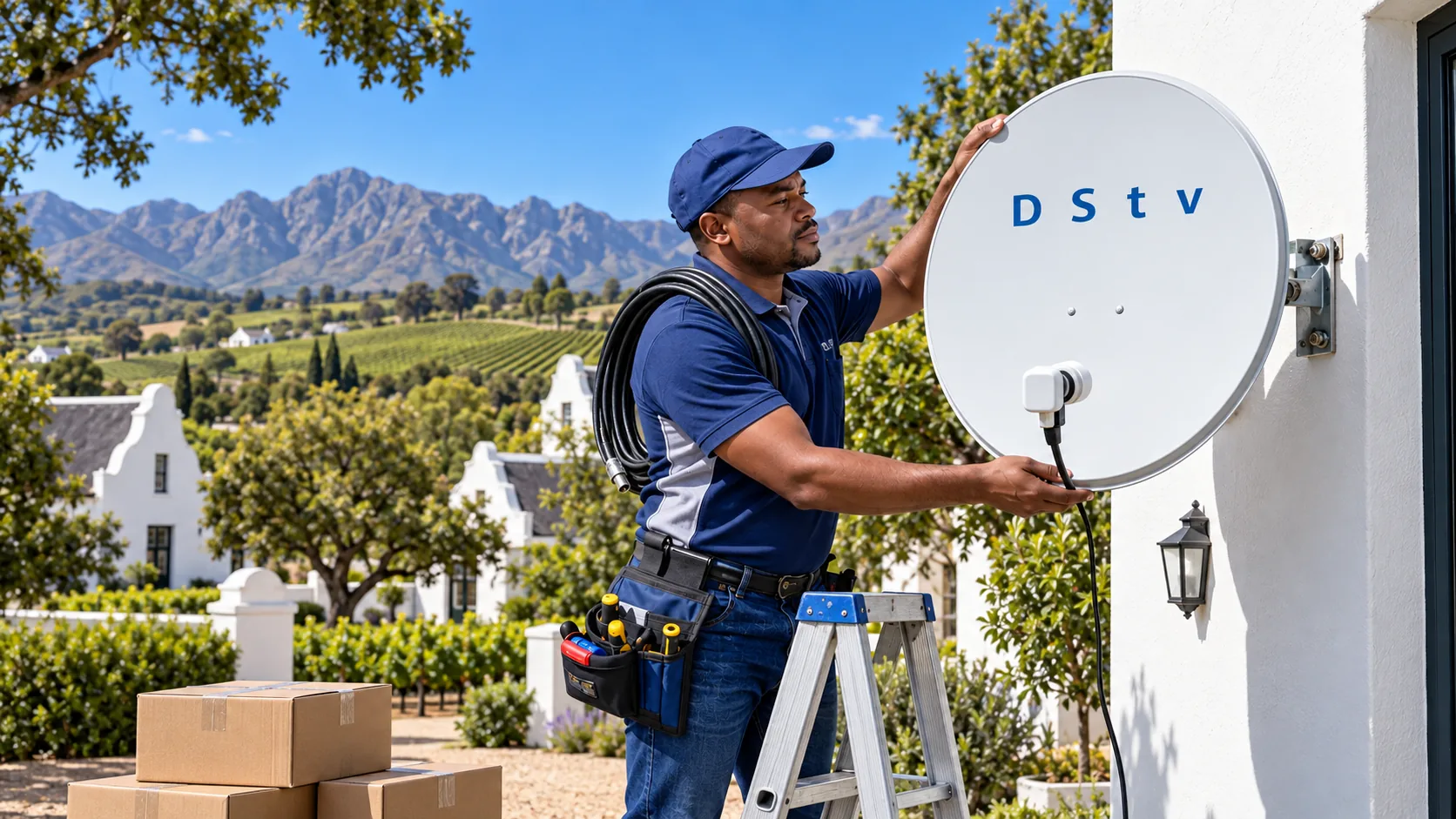 DSTV relocation in Stellenbosch