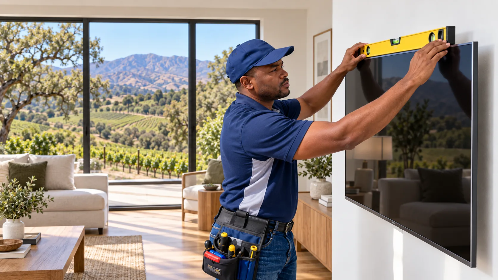 TV wall mounting in Stellenbosch